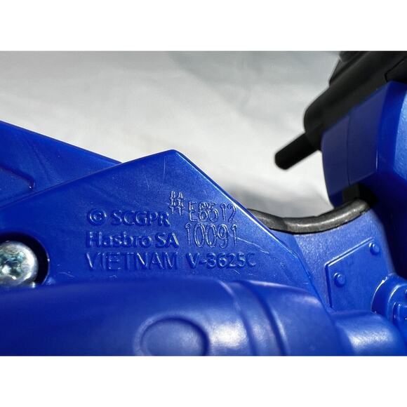 Power Rangers Shark Cycle Playskool Heroes Blue Motorcycle Only Hasbro V-3625C - Picture 11 of 12